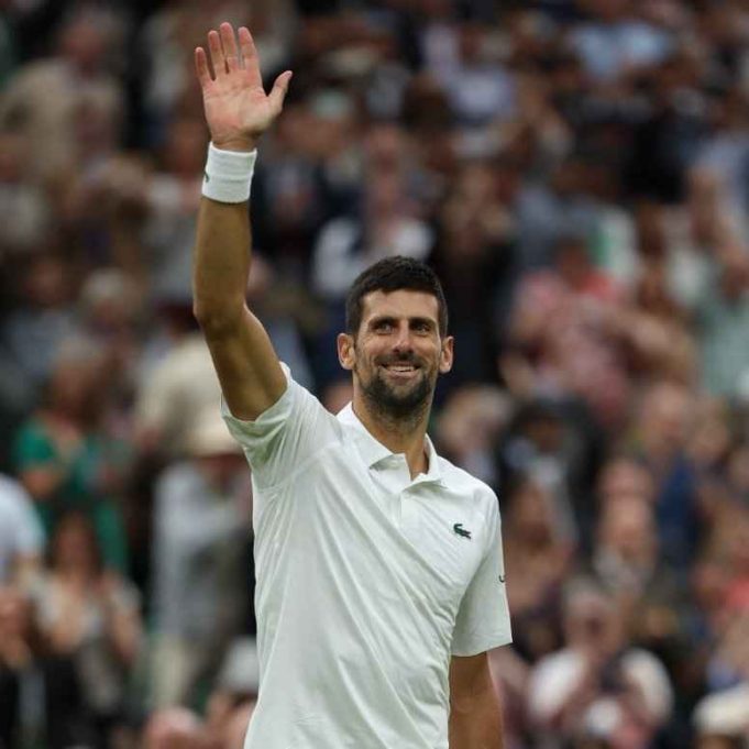 Djokovic In Wimbledon 2023 Finals