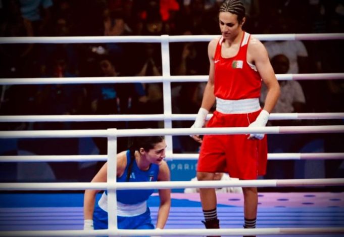 Algeria's Imane Khelif won by default