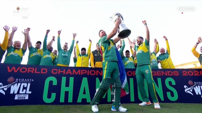 WCL 2025: South Africa Legends Champions, AB de Villiers Dominates